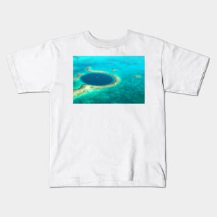 The Great Blue Hole Kids T-Shirt